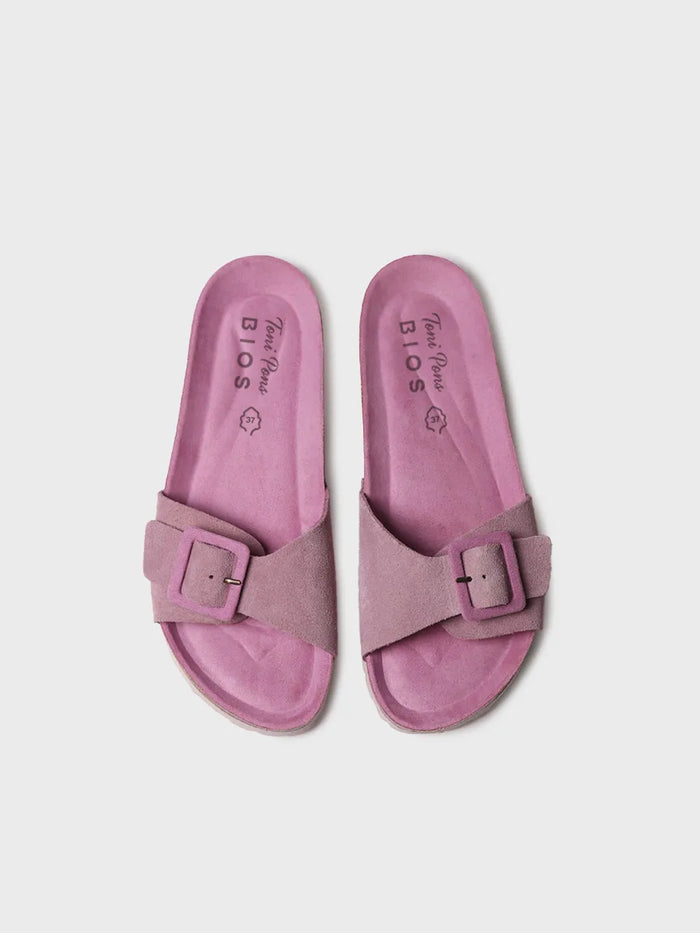 toni pons GLIDE-QT - Sandalia BIO de mujer con hebilla y suela de corcho | GLIDE-QT Rebajas
