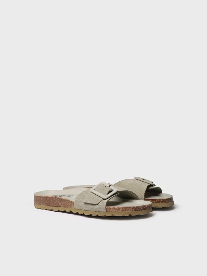 toni pons GLIDE-QT - Sandalia BIO de mujer con hebilla y suela de corcho | GLIDE-QT Ofertas