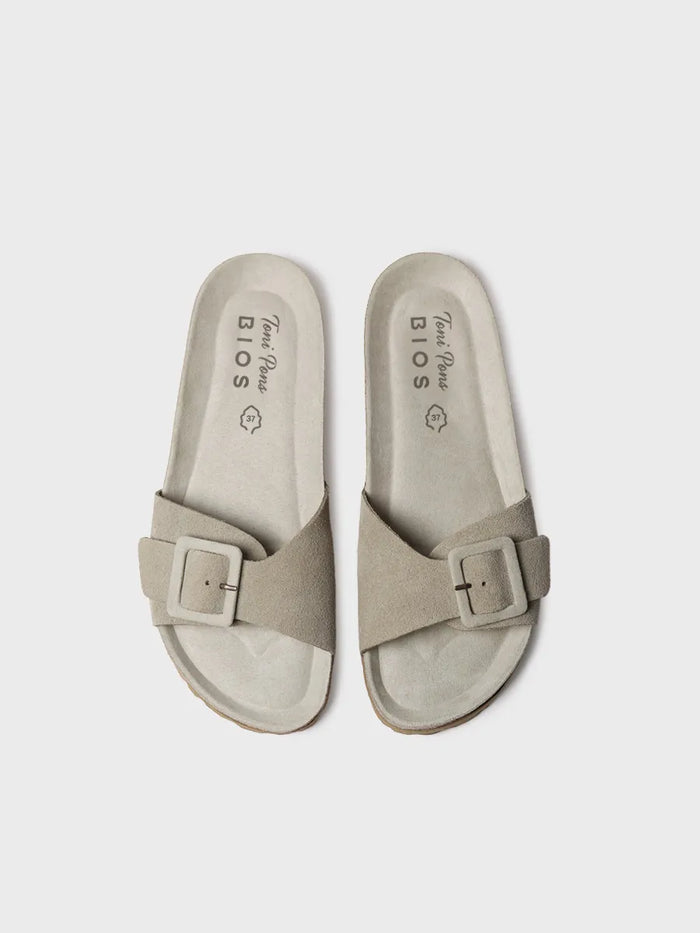 toni pons GLIDE-QT - Sandalia BIO de mujer con hebilla y suela de corcho | GLIDE-QT Ofertas