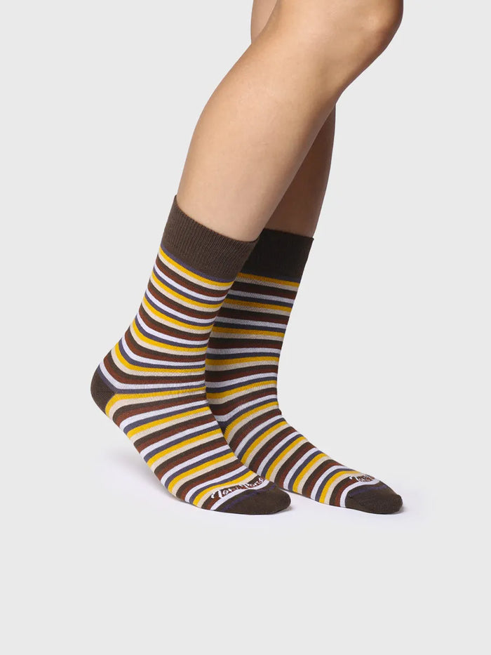 toni pons QUEL-BR - Calcetines unisex en algodón a rayas | QUEL-BR Precio ultrabajo
