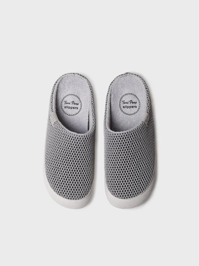 toni pons MINA-GC - Zapatilla de casa tipo zueco de mujer en rejilla | MINA-GC En oferta