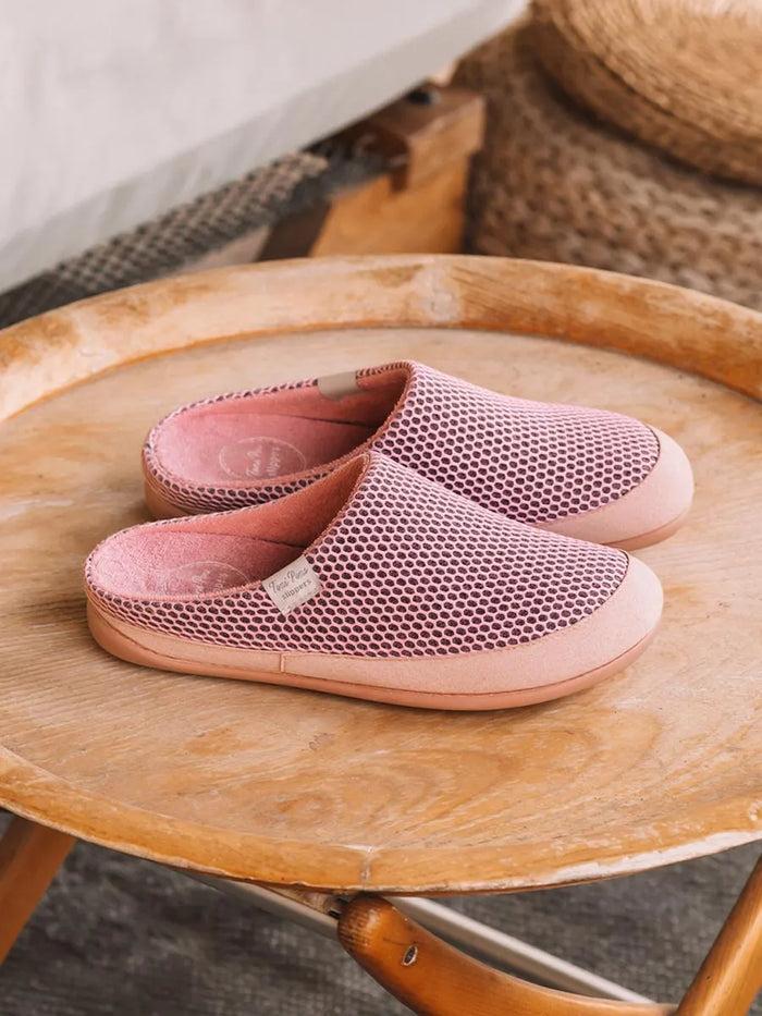 toni pons MINA-GC - Zapatilla de casa tipo zueco de mujer en rejilla | MINA-GC Gran oferta