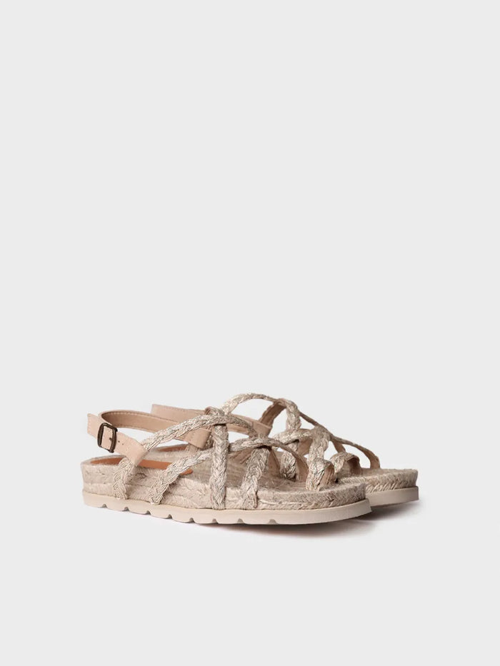 toni pons DAISY-PH - Sandalia plana de yute de mujer | DAISY-PH Rebajas baratas
