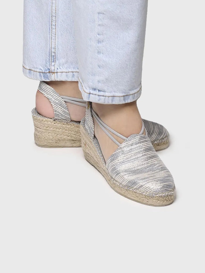 toni pons TANIA-ZR - Alpargata de cuña con tiras elásticas | TANIA-ZR Mejor oferta