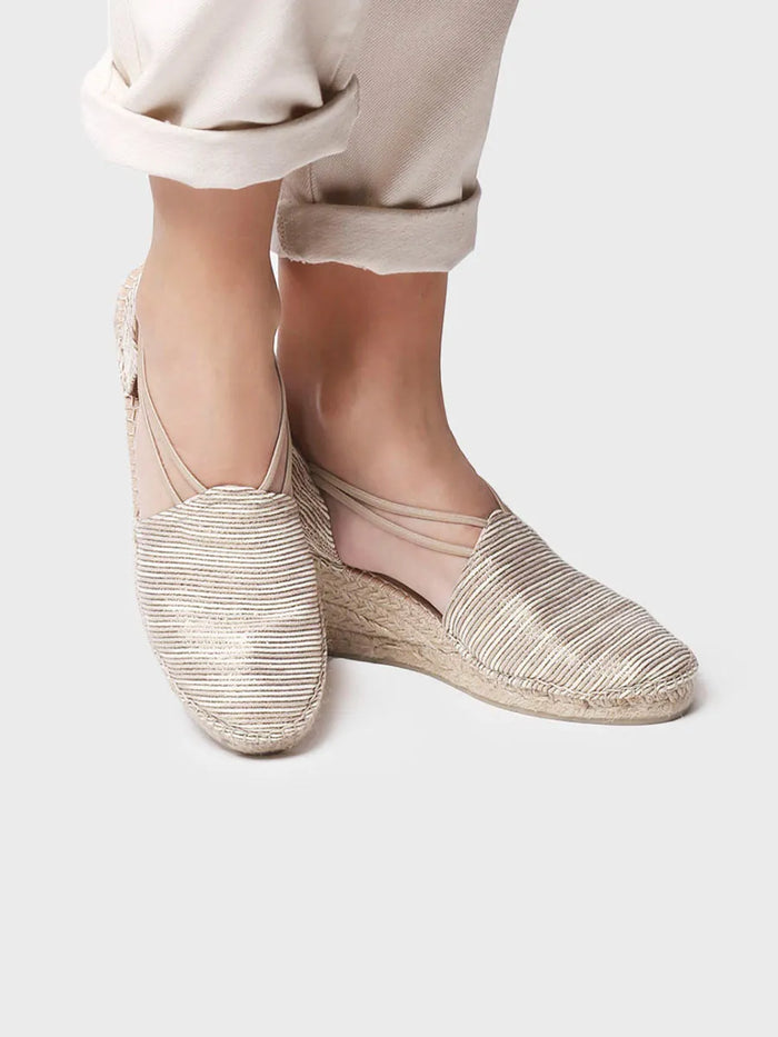 toni pons TANIA-ZR - Alpargata de cuña con tiras elásticas | TANIA-ZR Rebajas online