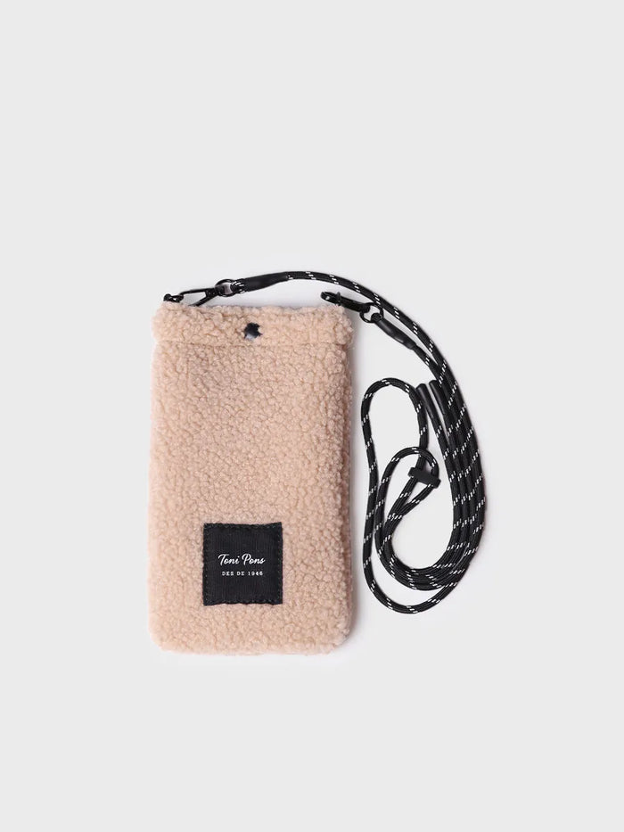 toni pons GABIN - Bolso para el móvil en material tipo borrego | GABIN Oferta especial de fábrica