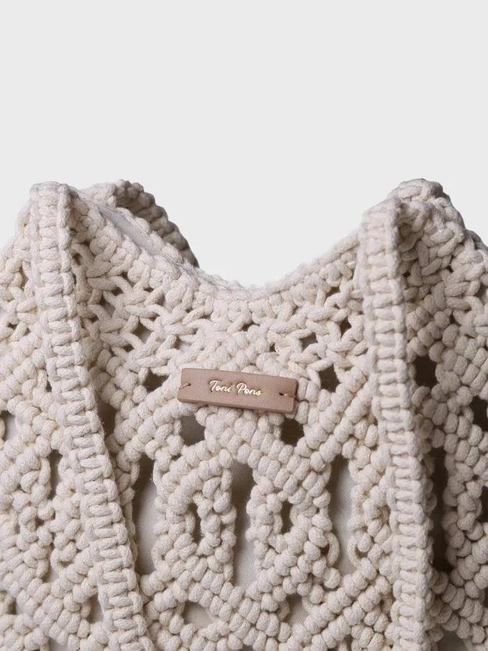 toni pons MARISSA - Bolso en macramé con bolsillo | MARISSA Tienda