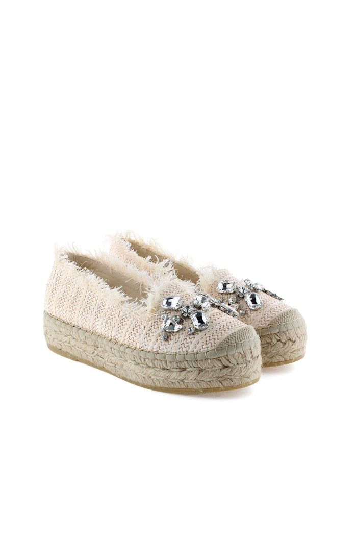 vidorreta Slippers rafia cristal crudo Merce Doble Oferta especial de fábrica