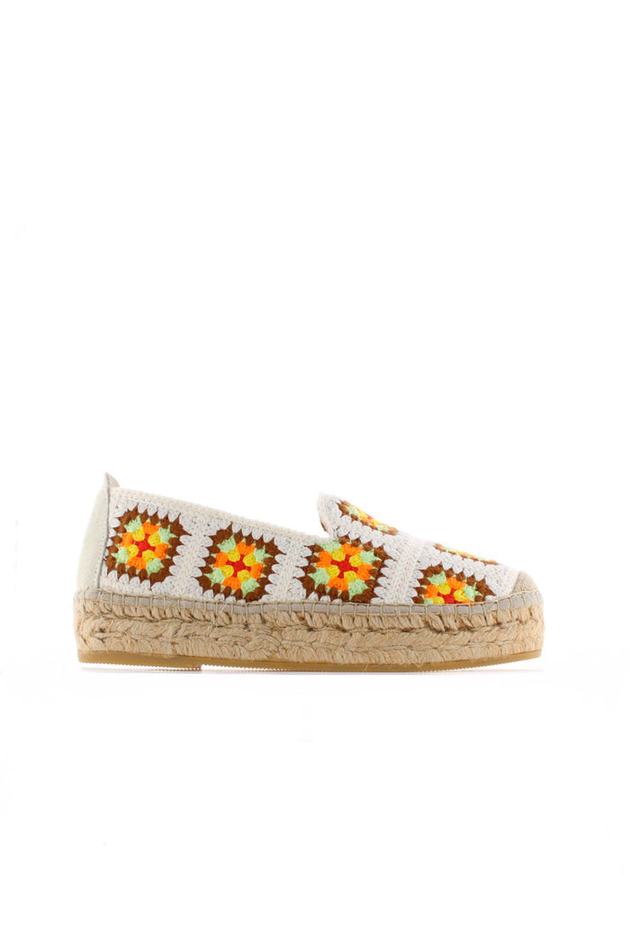vidorreta Slippers crochet apricot Merce Doble Tienda de fábrica