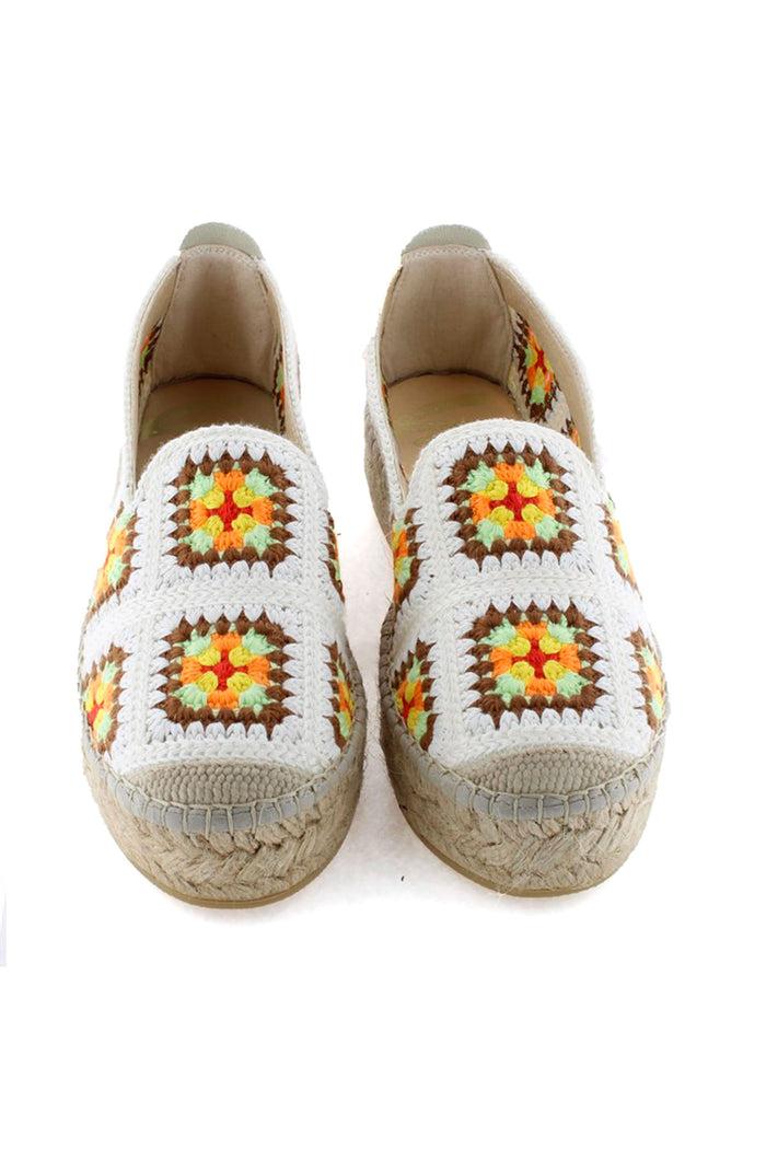 vidorreta Slippers crochet apricot Merce Doble Tienda de fábrica