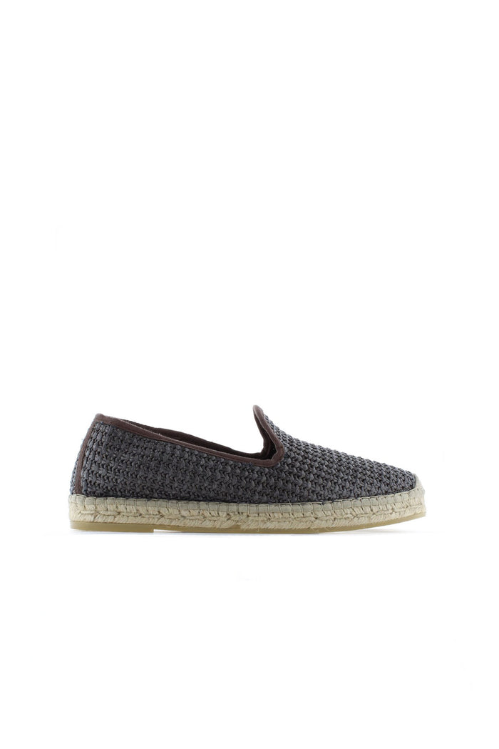 vidorreta Slipper rafia nudos chocolate Borneo Ahorra y exporta