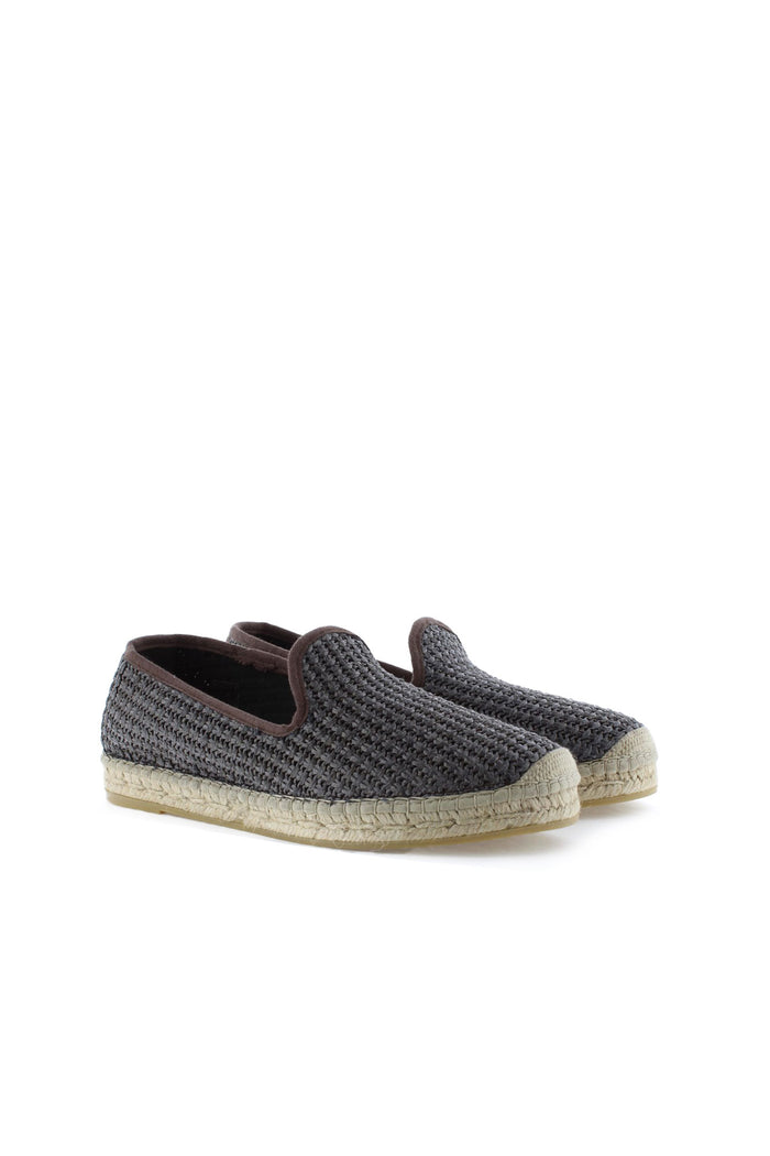 vidorreta Slipper rafia nudos chocolate Borneo Ahorra y exporta