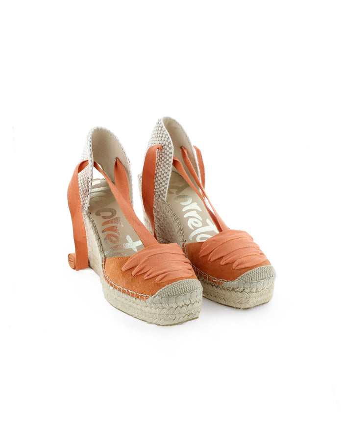 vidorreta Campesina en serraje naranja Matisse En oferta