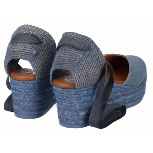 viguera Alpargata Plataforma Yute Jeans Cintas Ahorra y exporta