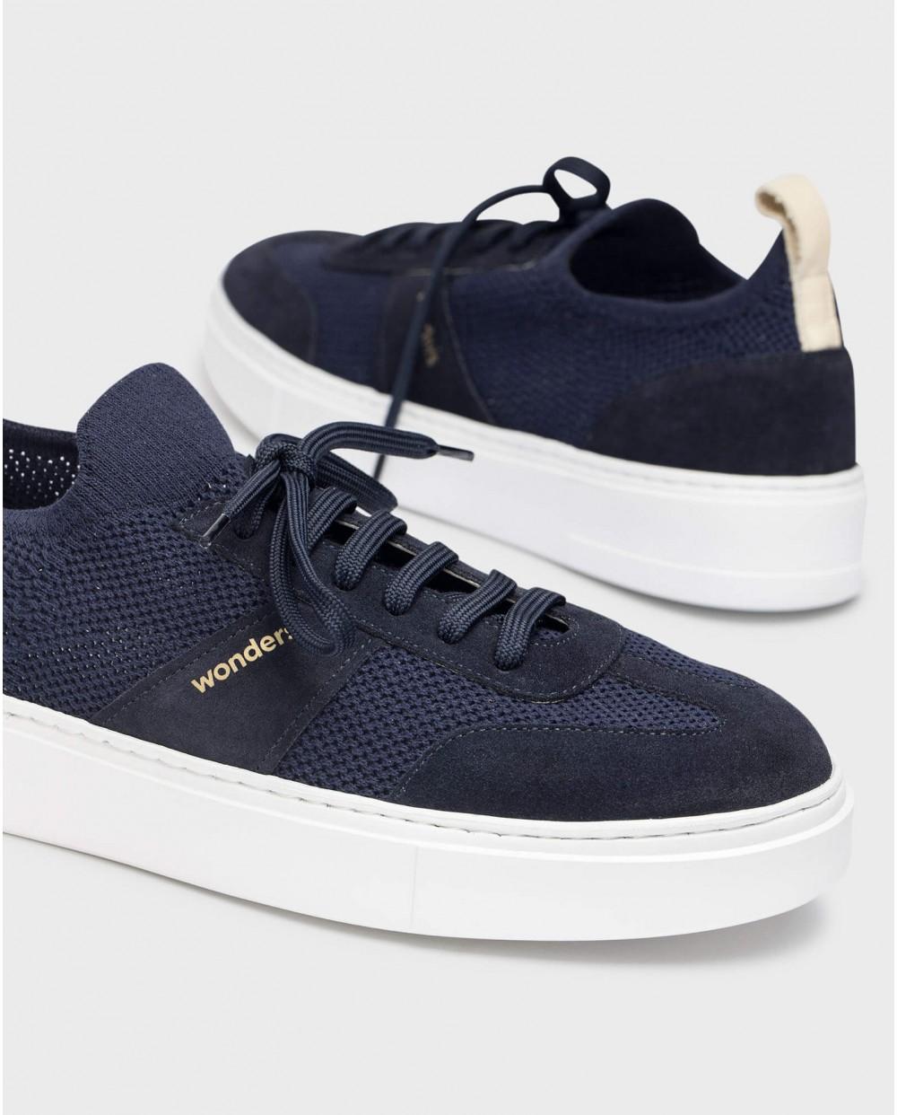 wonders Deportivos MARLEY Azul Superdescuento