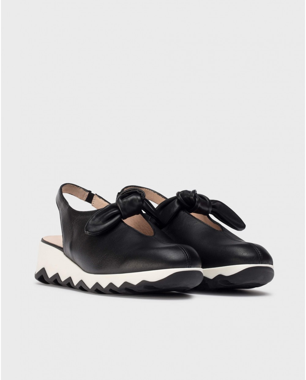 wonders Zapatos AIXA Negros Oferta exclusiva