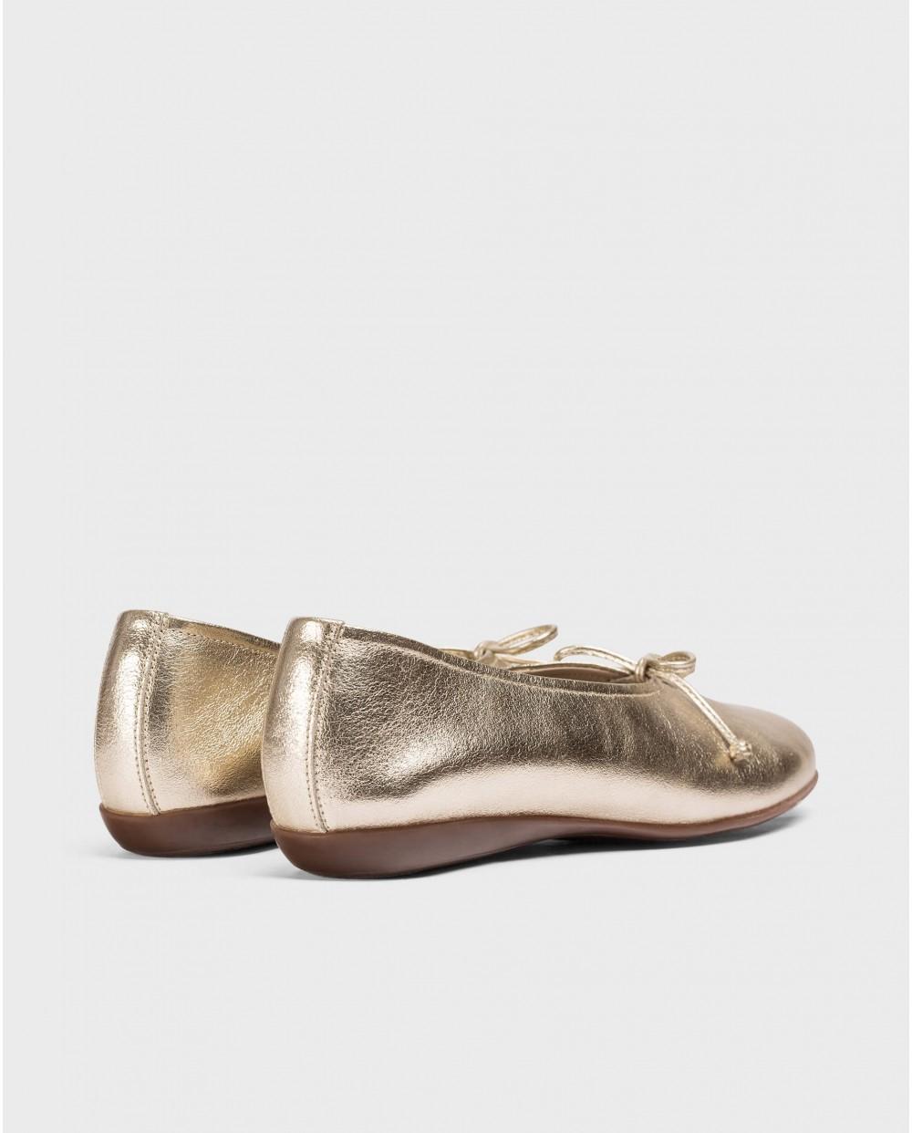 wonders Bailarinas CELESTINA Oro Descuento por venta flash