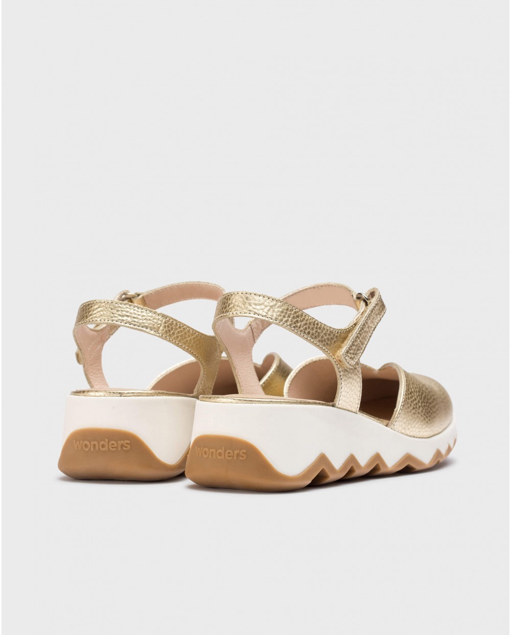 wonders Zapatos SAMARA Oro Ofertas de temporada