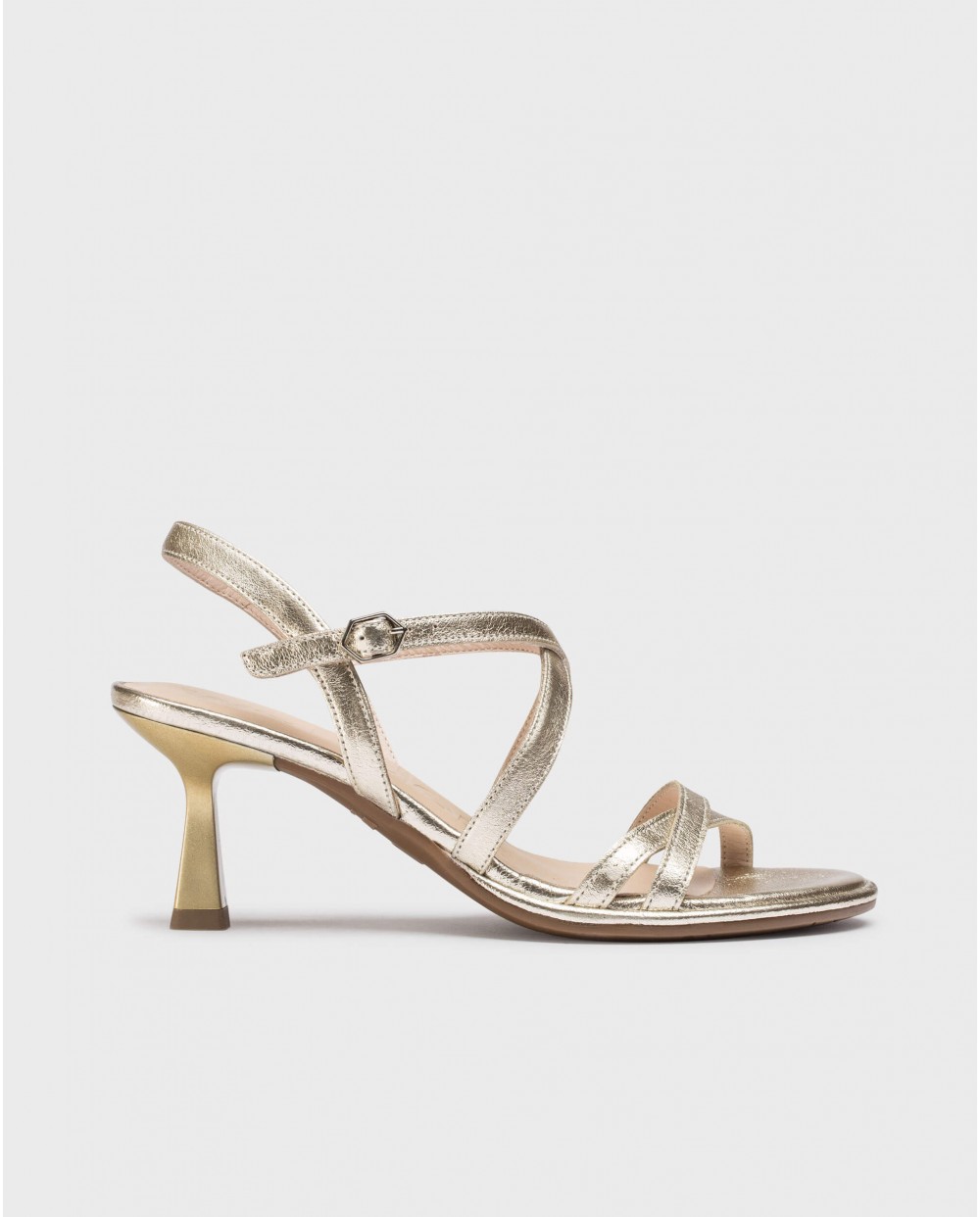 wonders Sandalias KAIA Oro Ofertas especiales