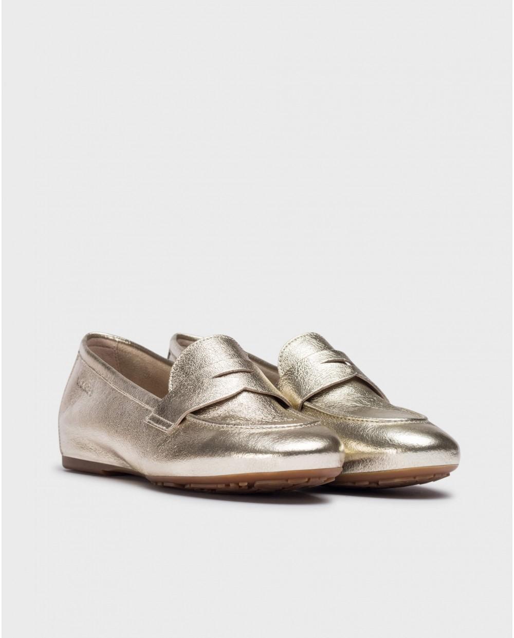 wonders Mocasines ANITA Oro Grandes ahorros