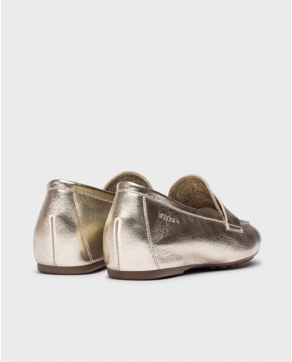 wonders Mocasines ANITA Oro Grandes ahorros