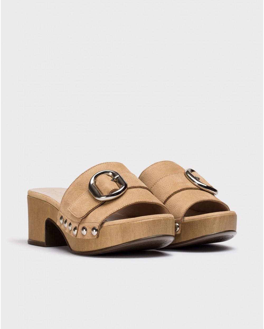 wonders Sandalias BIANCA Marrones Rebajas de fin de temporada