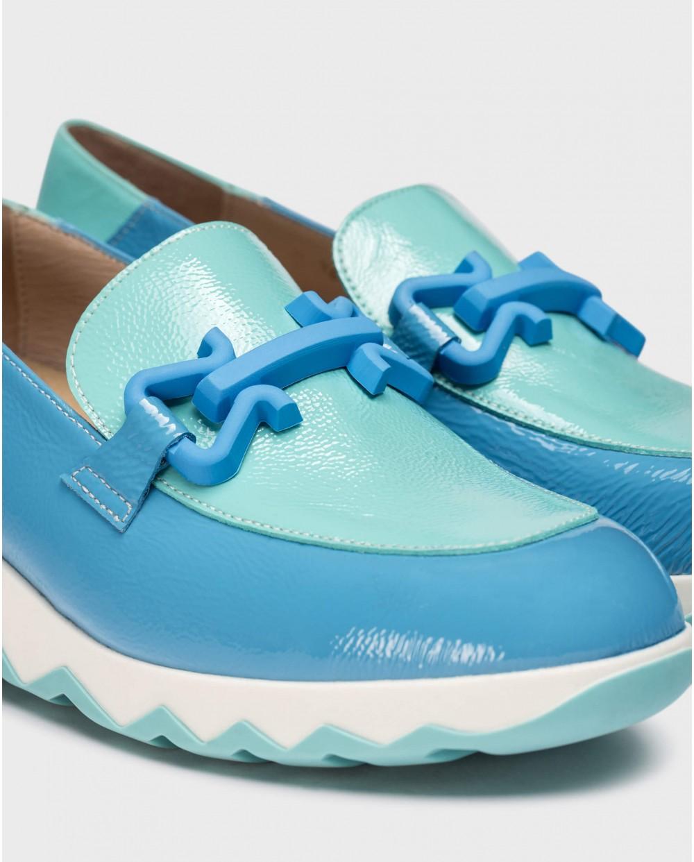 wonders Mocasines SIMA Azules En línea