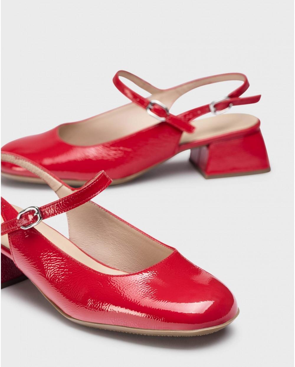 wonders Zapatos VESNA Rojos Tienda