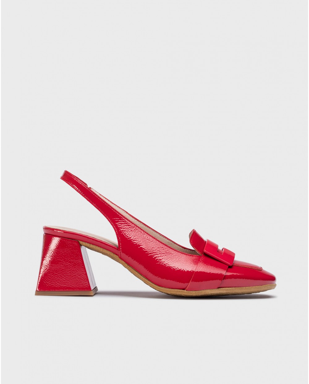 wonders Zapatos destalonados REBECA Rojos Liquidación