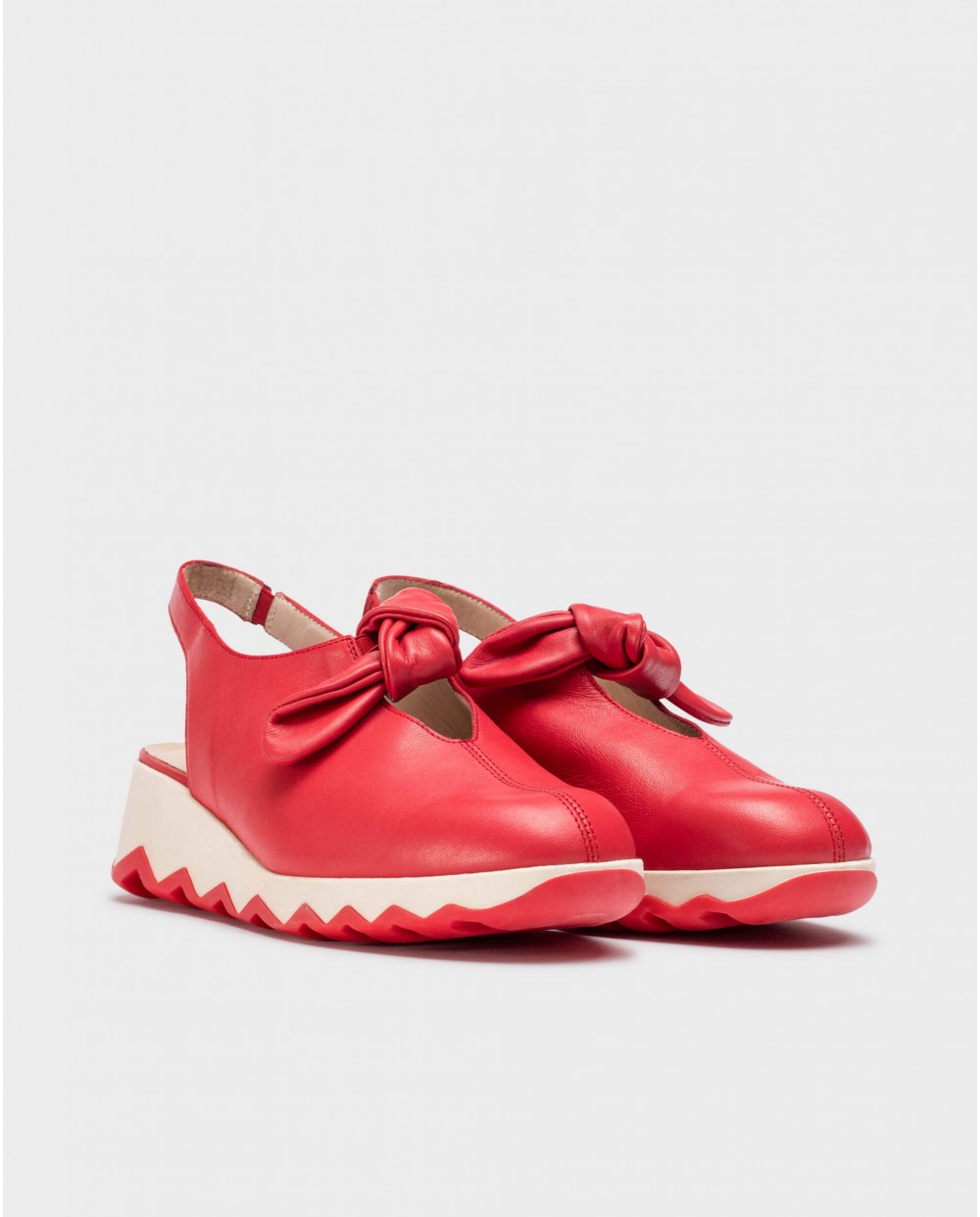 wonders Zapatos AIXA Rojos Mejor oferta