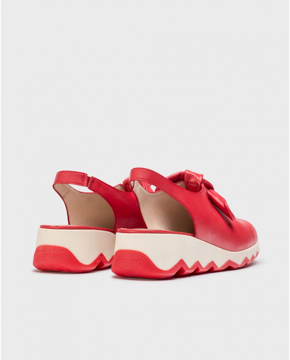 wonders Zapatos AIXA Rojos Mejor oferta