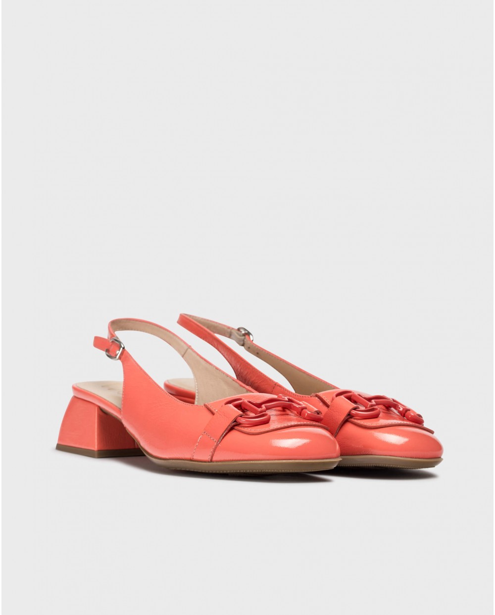 wonders Zapatos CHARO Coral Oferta especial