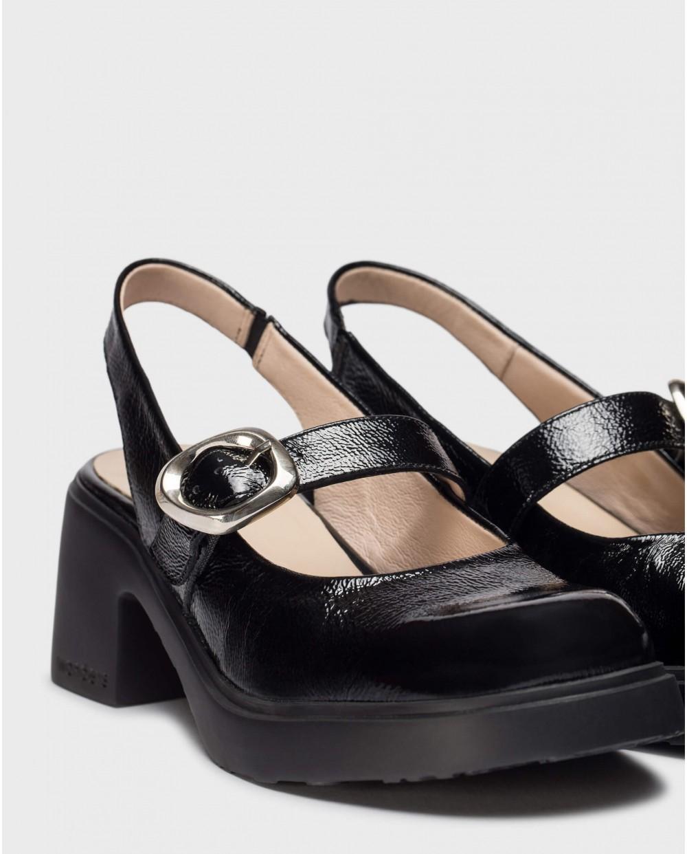 wonders Zapatos destalonados SORA Negros COMPRAR AHORA