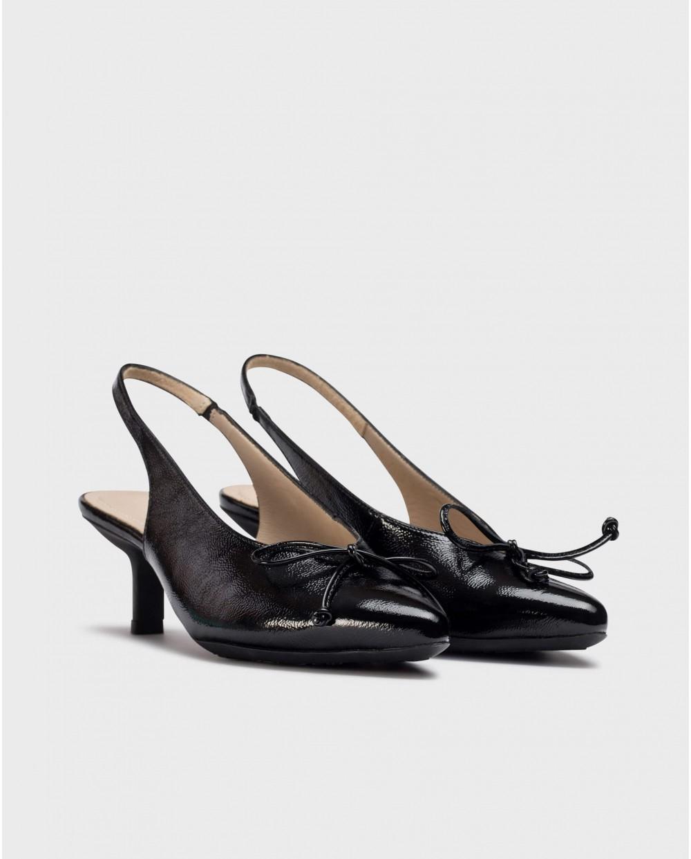 wonders Zapatos destalonados INGRID Negros Últimos 2 días