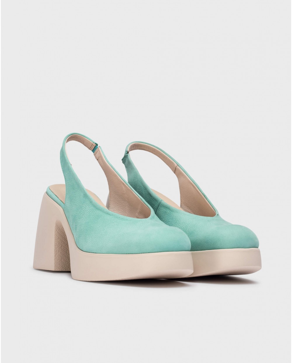 wonders Zapatos destalonados NAIMA Azules Tienda de fábrica
