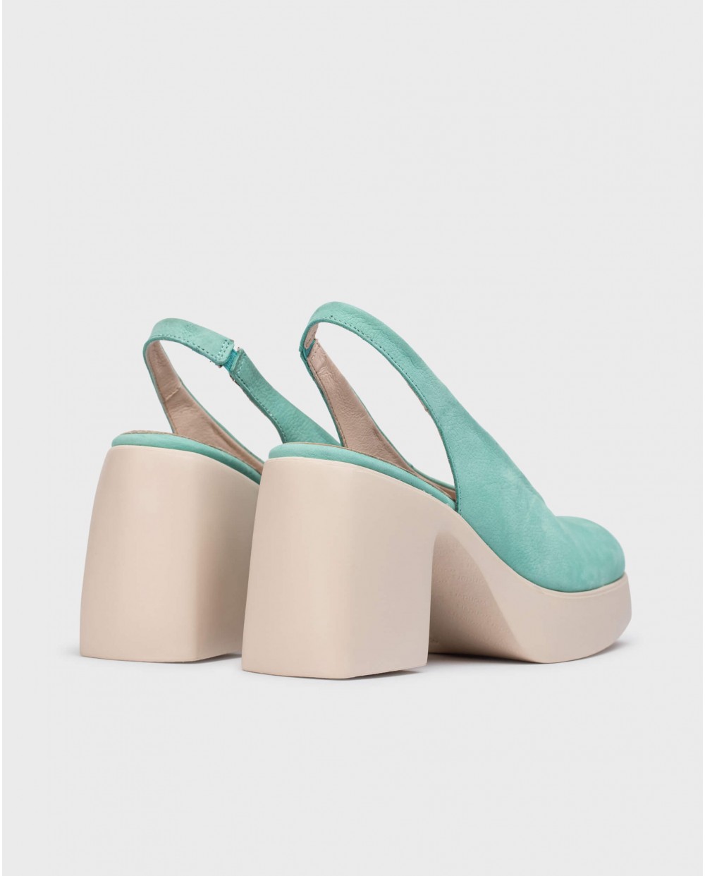 wonders Zapatos destalonados NAIMA Azules Tienda de fábrica