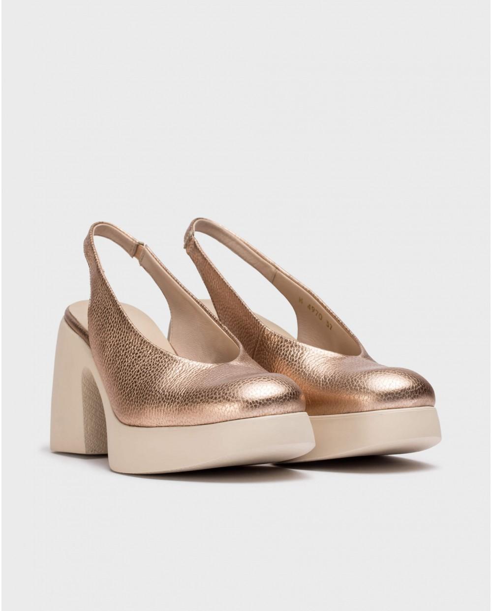 wonders Zapatos destalonados NAIMA Oro Rosa Última moda