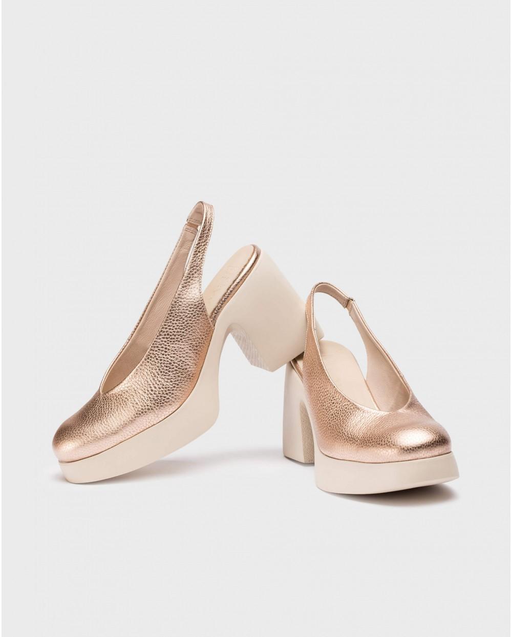 wonders Zapatos destalonados NAIMA Oro Rosa Última moda