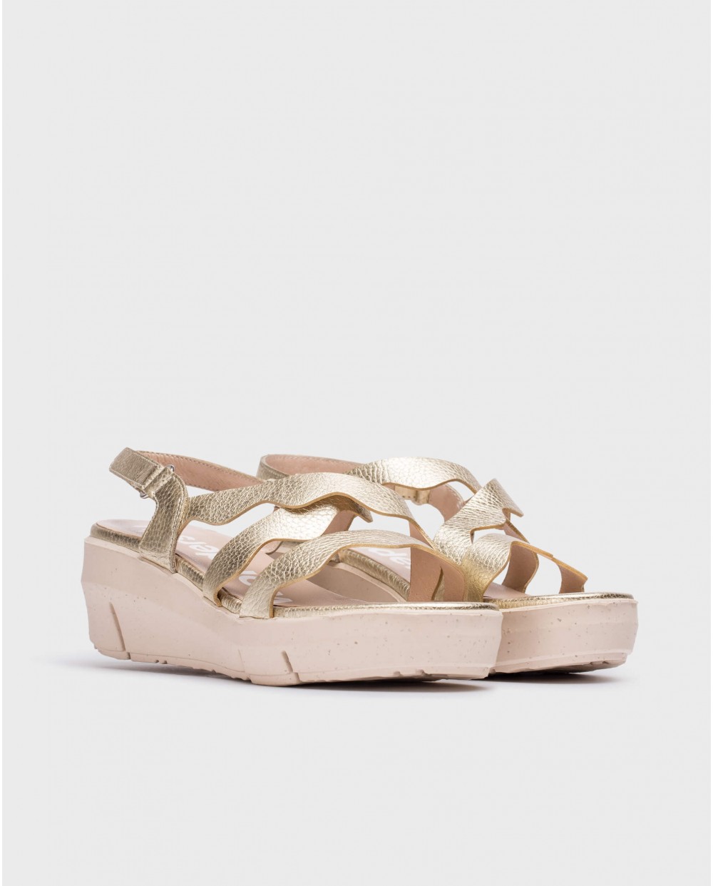 wonders Sandalias COLORADO Platino En oferta