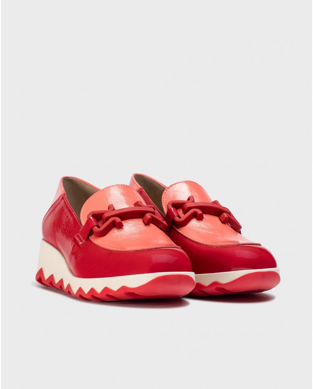 wonders Mocasines SIMA Rojas Rebajas baratas