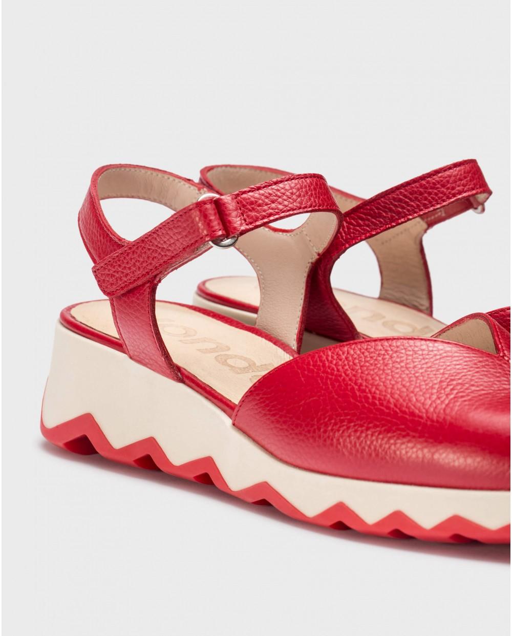 wonders Zapatos SAMARA Rojos Rebajas de fábrica