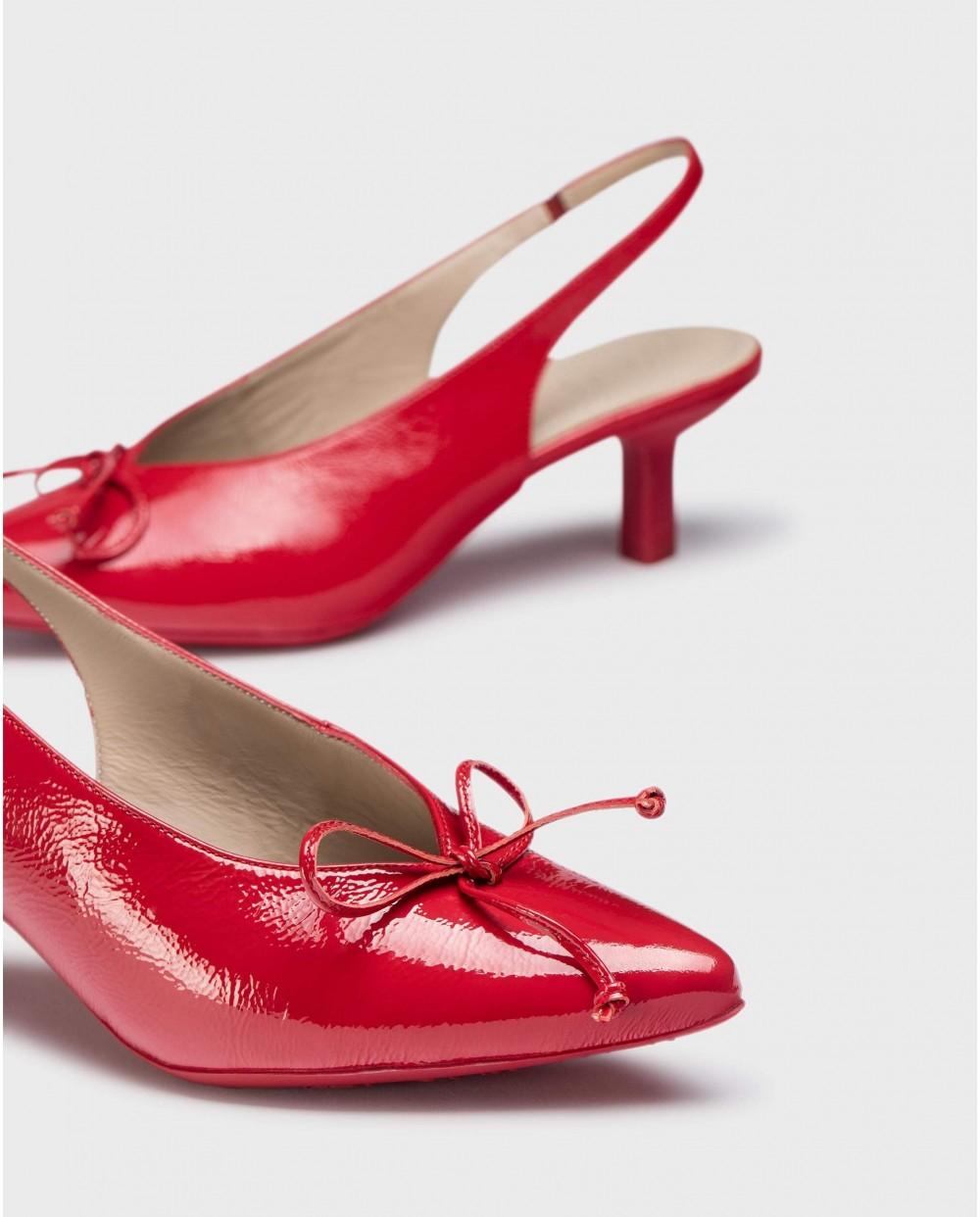 wonders Zapatos destalonados INGRID Rojos Ventas relámpago