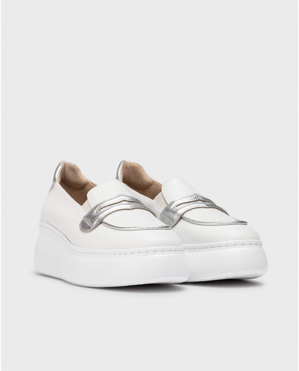 wonders Mocasines BACÁN Blancos Descuento