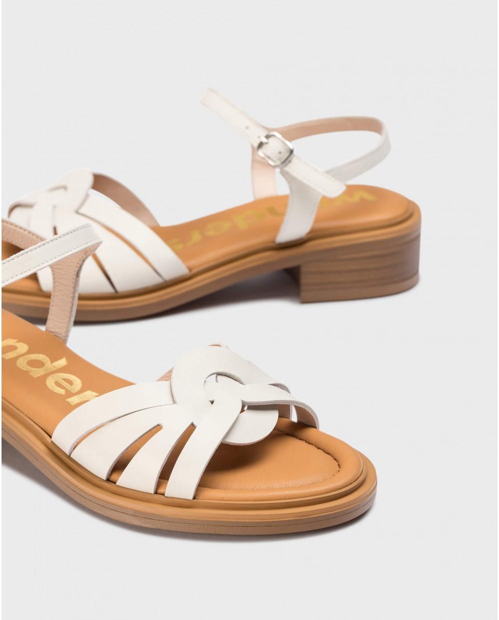wonders Sandalias GIOVANNA Blancas Mejor oferta