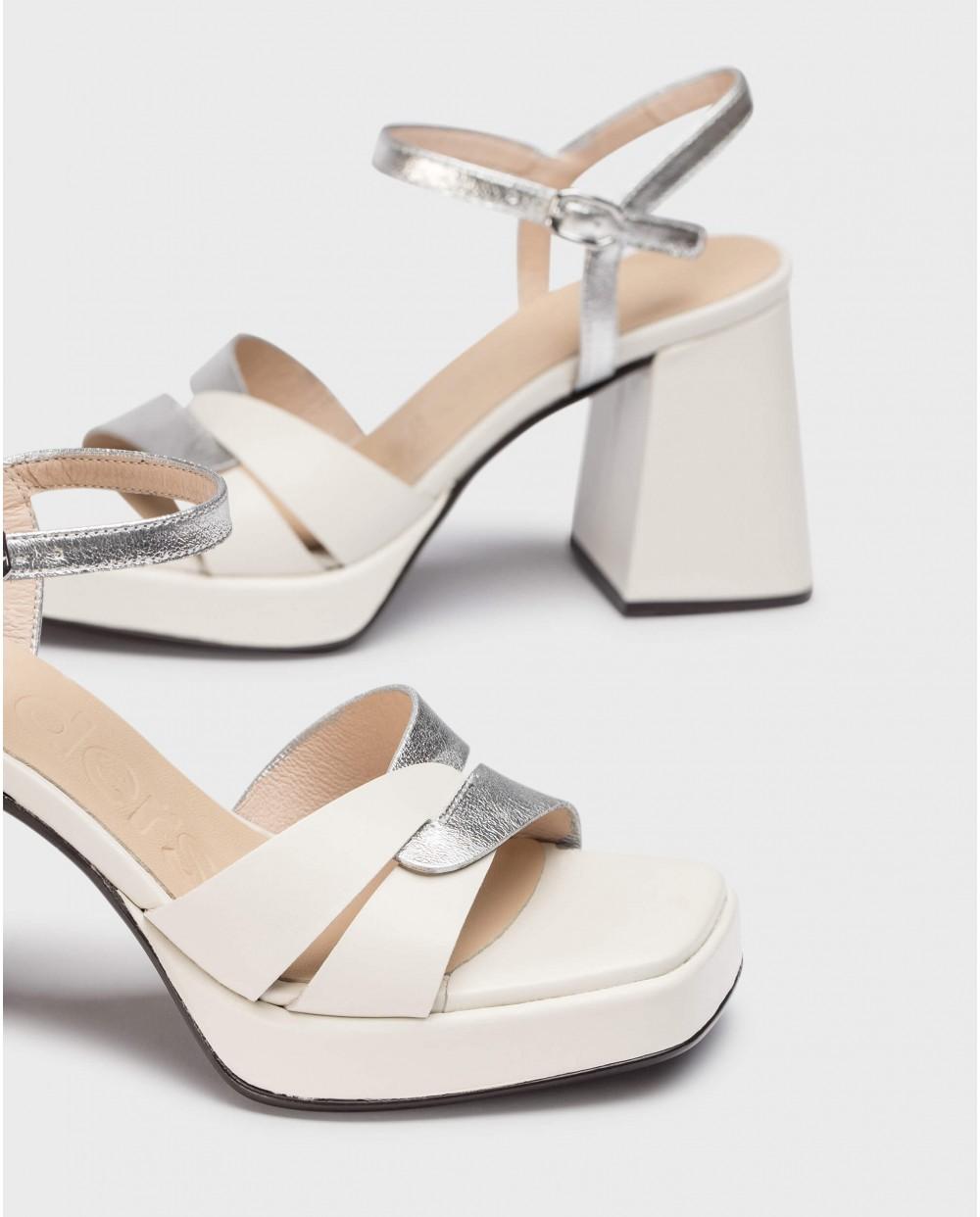 wonders Sandalias VERA Blancas Envío gratis