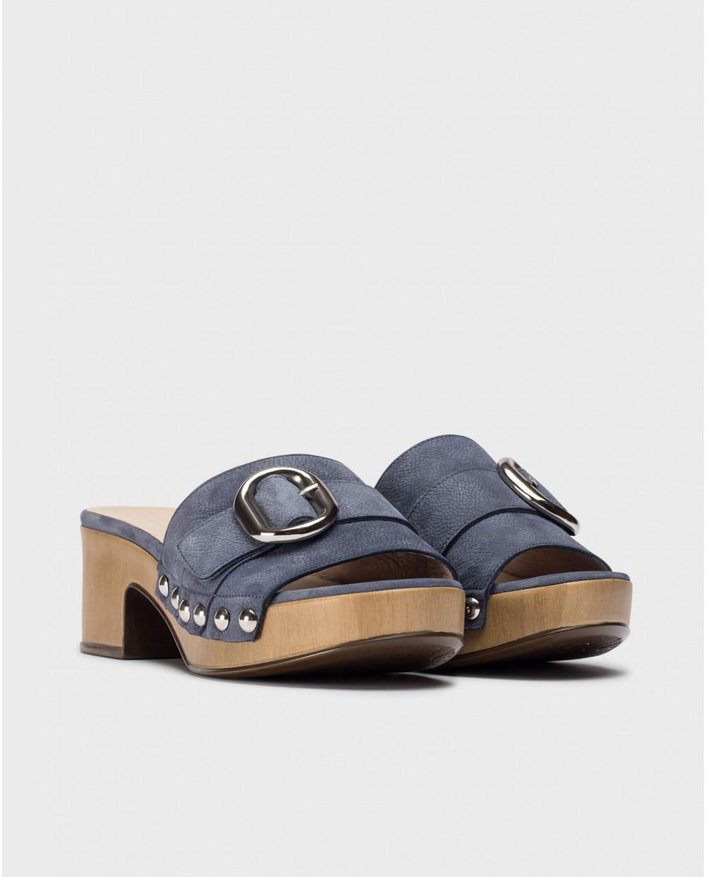 wonders Sandalias BIANCA Azules Superdescuento