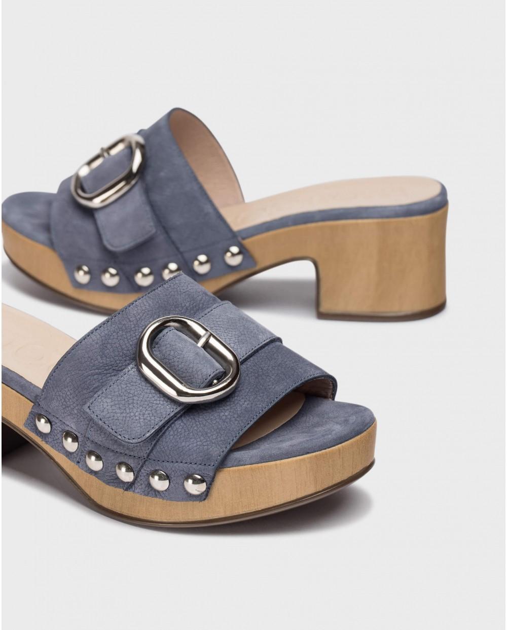 wonders Sandalias BIANCA Azules Superdescuento