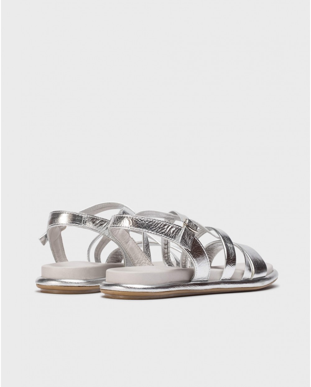 wonders Sandalias IZORA Plata Envío internacional gratuito
