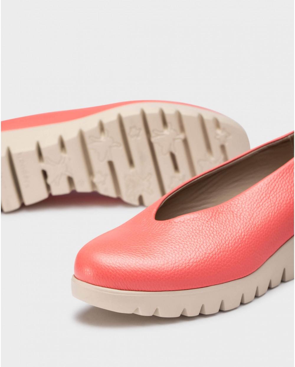 wonders Zapatos FLY Coral Precios de Black Friday