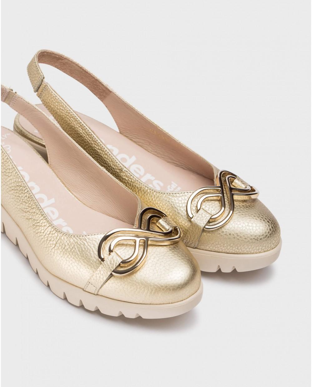 wonders Zapatos destalonados GALE Oro Descuento por venta flash